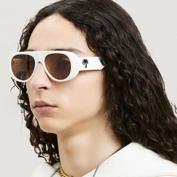 New, PALM ANGELS Sunglasses PERI011 0160 Authentic - Picture 5 of 15